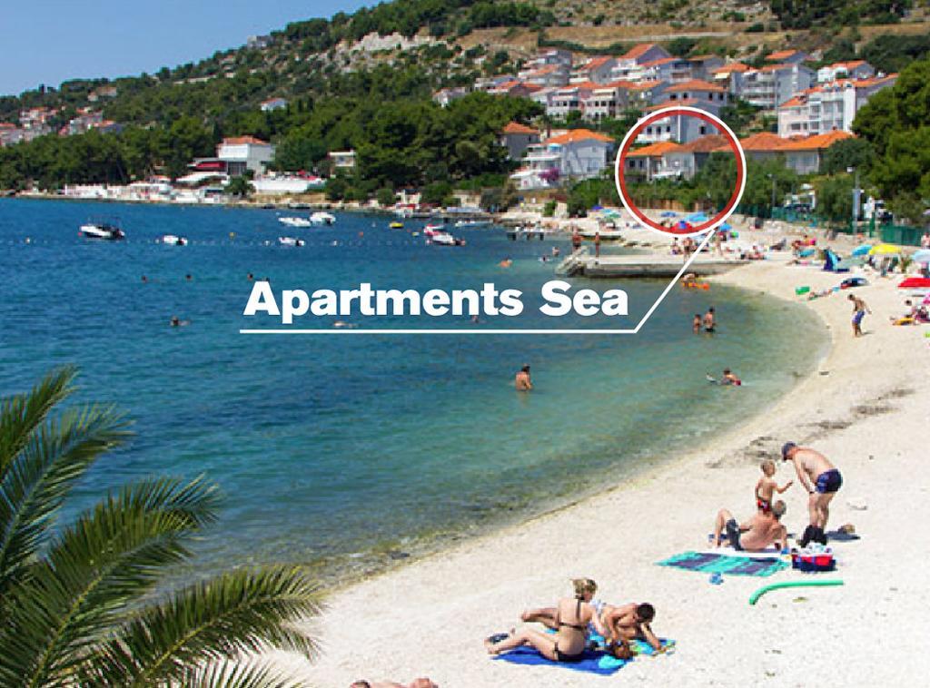 Apartments Sea Trogir Eksteriør bilde